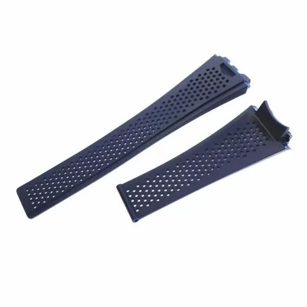 main-image-5 Navy Blue Strap Bracelet for Carrera 45mm TAG Heuer in Rubber - 22mm