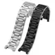 Black Stainless Steel Strap Bracelet for Cartier Pasha - 2 sizes - Image 2