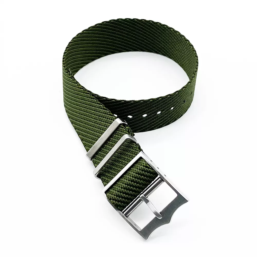 8_Nylon-otan-sangles-22mm-20mm-bracelet-de-montre-de-haute-qualit-Sport-militaire-montre-sangles-Parachute Military Green Nato Strap Universal, Tudor Black Bay, Pelagos 20, 22mm In Nylon