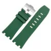 Green army 2 Military Green Rubber Strap for Audemars Piguet Royal Oak Offshore