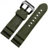 Panerai-Submersible-strap-in-Green-24-26-3 Military Green Rubber Strap for Officine Panerai Luminor, Marina, Submersible...