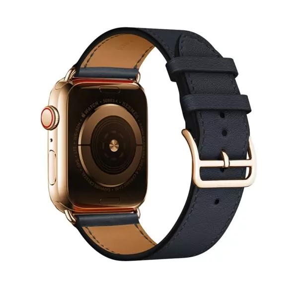 10_our-bracelet-de-montre-apple-5-4-3-2-1_variants-17 Navy Blue & Rose Gold Strap Apple iWatch Hermes In Leather