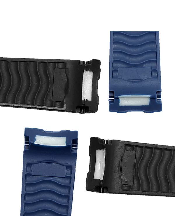 HTB1gO.mJAvoK1RjSZFwq6AiCFXaF Navy Blue Rubber Strap Bracelet for Omega Seamaster Diver 300