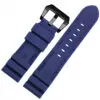 Dark Blue rubber OP Navy Blue Strap Panerai Luminor, Marina, Submersible 24, 26mm In Rubber