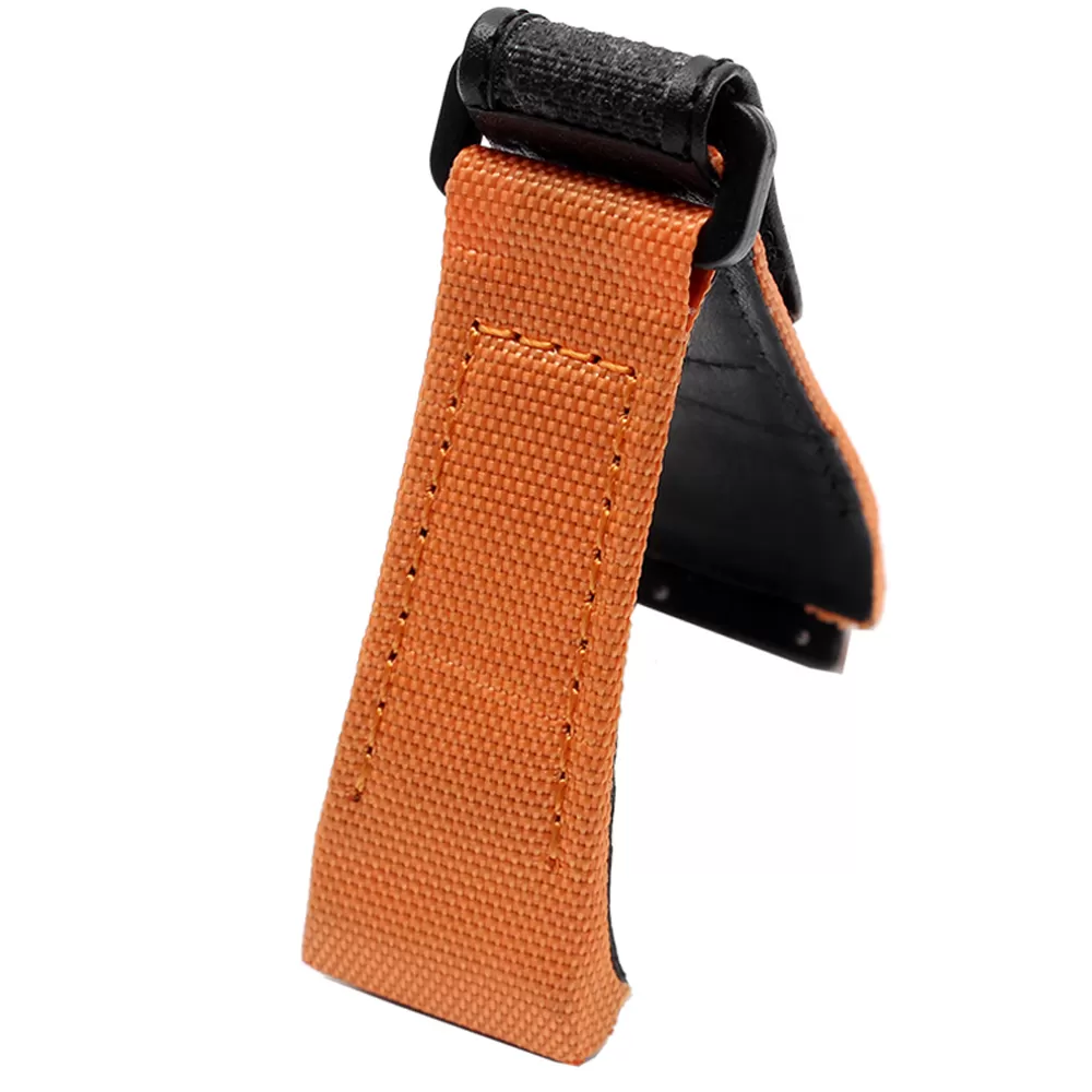 27-MM-Nylon-Toile-Couture-V-ritable-Bracelet-En-Cuir-Pour-RICHARD-Ceinture-Sangle-Accessoire-Homme Orange Nylon Strap for Richard Mille - 27mm
