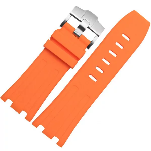 APSRXP_2 Orange Rubber Strap for Audemars Piguet Royal Oak Offshore