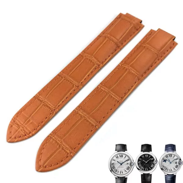 orange_racelet-de-montre-en-cuir-14-16-18-20_variants-12 Orange Strap Ballon Bleu Cartier In Crocodile/Alligator Grain