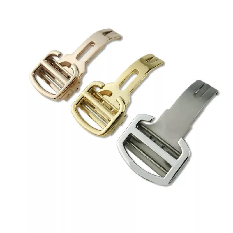 Black Strap Pasha Cartier In Crocodile/Alligator Grain - 20mm - Image 2