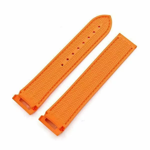 s-l1600 (1) Orange Strap Bracelet for Omega Seamaster Rubber band