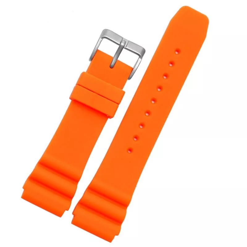 Orange_2-mm-silicone-sport-bracelet-bracelet-ve_variants-3 Orange Strap Seiko Series 5 Sport, Diver 22mm In Silicon