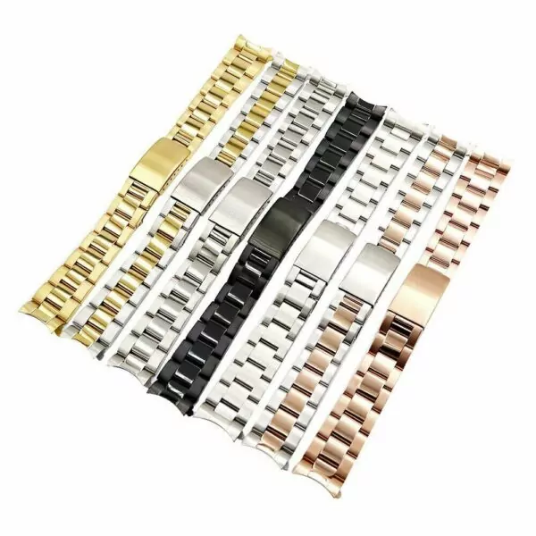 s-l1600 Oyster Band Bracelet for Rolex Datejust Vintage Steel Replacement Strap - 4 Sizes