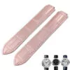 pink_racelet-de-montre-en-cuir-14-16-18-20_variants-9 Pastel Pink Strap Ballon Bleu Cartier In Crocodile/Alligator Grain