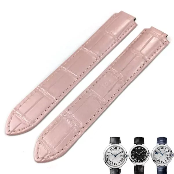 pink_racelet-de-montre-en-cuir-14-16-18-20_variants-9 Pastel Pink Strap Ballon Bleu Cartier In Crocodile/Alligator Grain