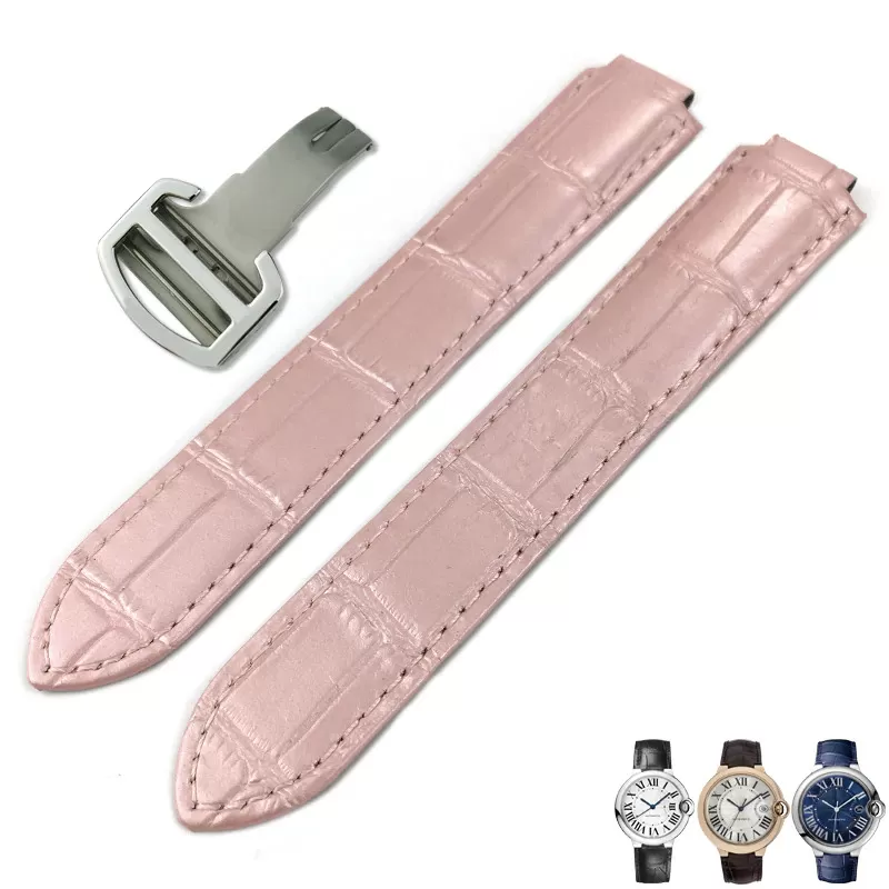 pink_racelet-de-montre-italien-en-cuir-de-va_variants-8(1) Pastel Pink Strap Ballon Bleu Cartier In Crocodile/Alligator Grain
