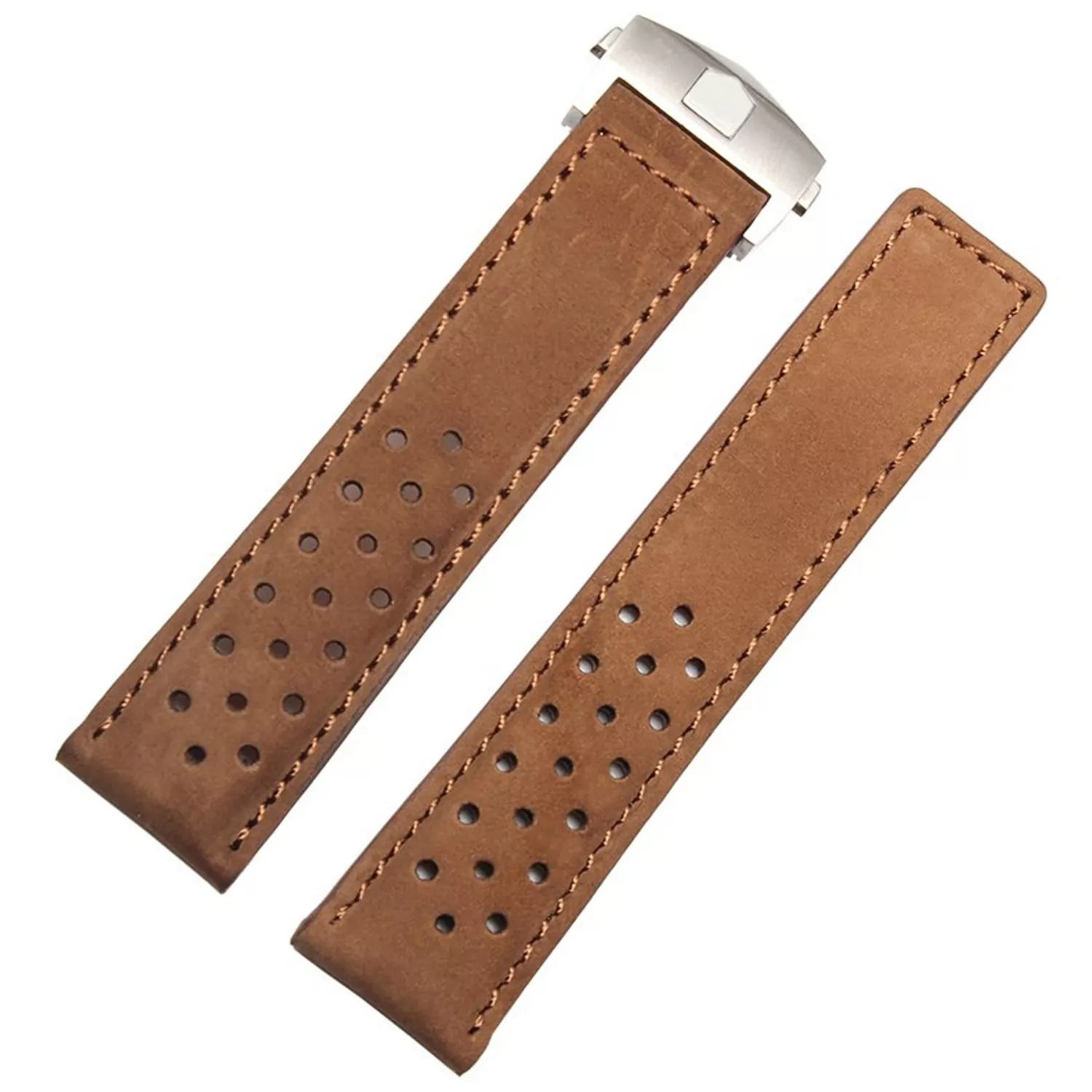 Laopijiang-bracelet-en-cuir-bracelet-22-mm-hommes-suppl-ant-T-G-montres-accessoires_1500x1500_STRETCH_1 Perforated Light Brown Nubuck Leather Strap for TAG Heuer - 22mm