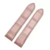 Pink-rose-Bracelet-20x18mm-band-Leather-alligator-pattern-fit-cartier-Santos-100-153338447638 Pink Strap Santos Medium Cartier 20mm In Crocodile/Leather Grain