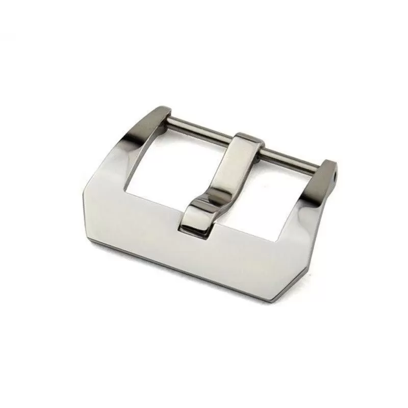 Pam-Polished-shiny-Steel-acier-buckle-22mm-FOR-Officine-Panerai-Watchband-153338447856 Polished Pin Buckle for Officine Panerai - Stainless Steel
