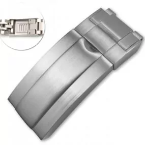 1_errure-de-glissement-de-boucle-de-pliag_variants-2 Brushed Steel Glidelock Folding Buckle for Rolex Submariner, GMT I & II Stainless Steel - 16mm
