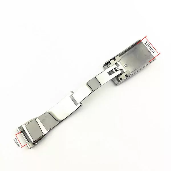 ROLEX  ステンレススチール製ベルトコマ　16mm+×2 Two-Tone Gold 16mm Folding Clasp for Rolex Datejust & Milgauss
