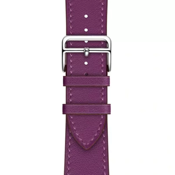 e-plus-recent-bracelet-en-cuir-a-tour-u_description-18 Purple Strap Apple iWatch Hermes In Leather