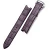 8_HTB1YEyuXUzrK1RjSspmq6AOdFXaL Purple Strap Bracelet for Omega Ladymatic DeVille 16x8mm In Crocodile/Alligator Grain