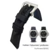 racelet-de-montre-en-toile-de-nylon-de_main-0 Black & Grey Nylon Strap for Panerai Luminor Submersible Mike Horn - 26mm