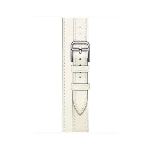 racelet-double-tour-fin-pour-apple-watc_description-8 White Double Tour Slim Band Apple iWatch Hermes In Leather