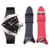 racelets-de-montre-en-caoutchouc-de-sil_main-0 Red Rubber Strap Bracelet for Hamilton Ventura XXL