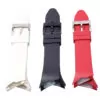 racelets-de-montre-en-caoutchouc-de-sil_main-2 Red Rubber Strap Bracelet for Hamilton Ventura XXL