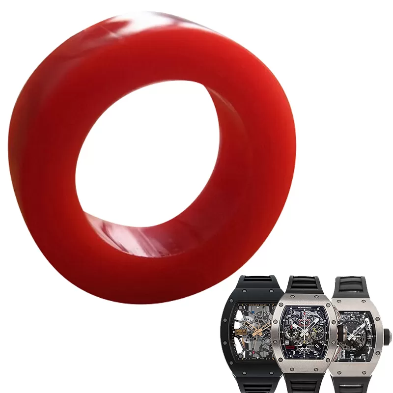 red_ontre-couronne-anneau-en-caoutchouc-pou_variants-3 Red Crown Ring for Richard Mille R011, RM035, RM010 Rubber