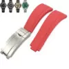 red-easylink-strap-for-rolex-submariner-gmt-daytona-datejust-20mm-in-rubber Red Glidelock Strap for Rolex Submariner, GMT, Daytona, Datejust In Rubber - 20mm