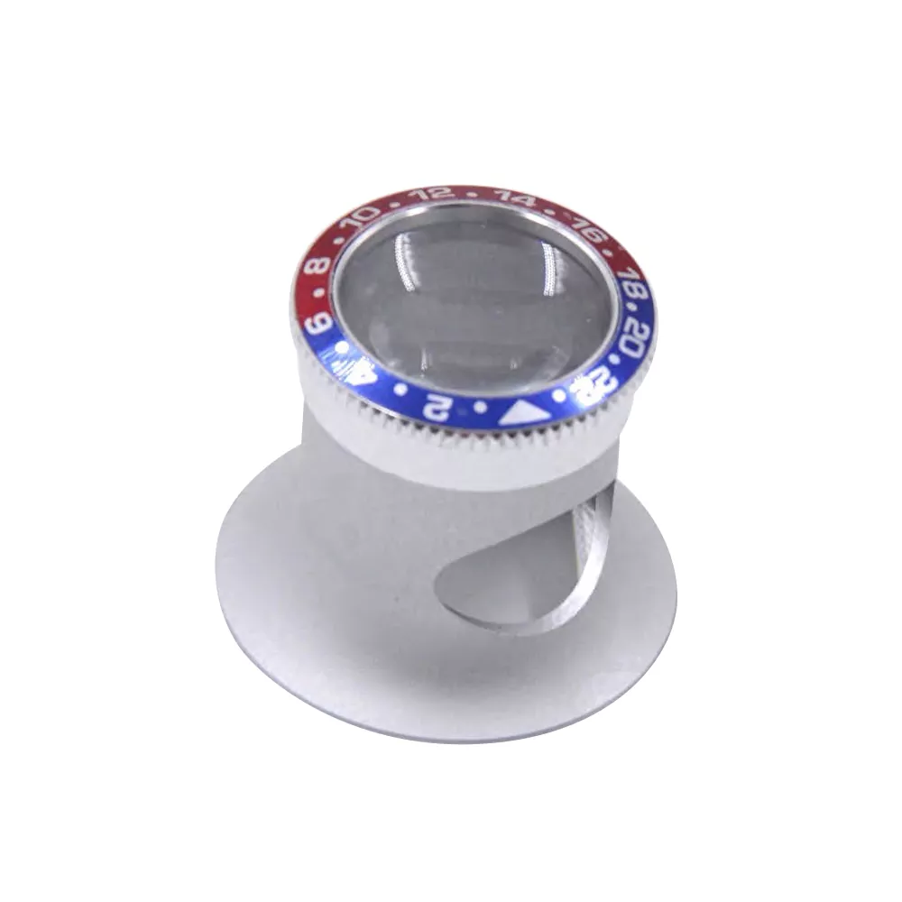 pepsi Blue & Red Eyesglasses Watchmaker Insert Bezel GMT Coca-Cola 4 Zooms