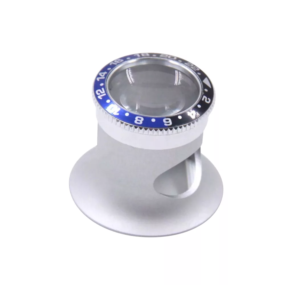 Blue & Black Eyesglasses Watchmaker Insert Bezel GMT Batman 4 Zooms