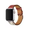 iwatch-red-motif-2 Red & Printed Strap Apple iWatch Hermes In Leather