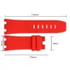 red copy Red Rubber Strap for Audemars Piguet Royal Oak Offshore