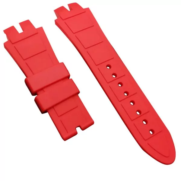 0_28mm-noir-bleu-jaune-rouge-doux-nature Red Strap For Excalibur 45 Roger Dubuis 28x19mm Strap/bracelet
