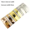 Buckle Gray Strap for Rolex Submariner, GMT, Daytona, Datejust 20mm In Rubber - Two-Tone Steel & Gold