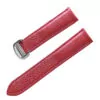 red_leather-strap-lychee-pattern-soft-leathe_variants-7 Red Bracelet for Cartier Tank in Pebbled Calf Leather – 7 Sizes