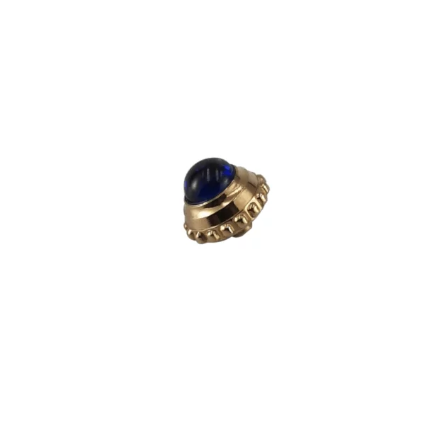 Crown-Cartier-Ronde-42mm-Aftermarket-sapphire3 Rose Gold & Blue Crown Ronde Cartier Sapphire & Stainless Steel