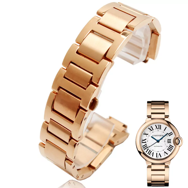 CASS8X2-8 Rose Gold Bracelet Ballon Bleu Cartier In Stainless Steel