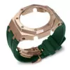 Style 12_en-3-modification-accessoires-de-ga-2100_variants-9 Rose Gold Case & Rubber Strap Casio G-Stock GA-2100, 2110 Conversion Kit Royal Oak