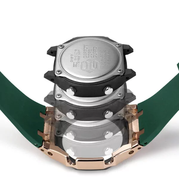 en-3-modification-accessoires-de-ga-2100_main-1 Silver Case & Rubber Strap Casio G-Stock GA-2100, 2110 Conversion Kit Royal Oak