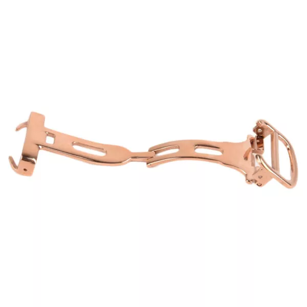 S Rose Gold Clasp Buckle for Cartier Pasha, Ballon Bleu, Tank, Ronde, Tortue...