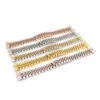 ROSS8G11-7 Rose Gold Strap Bracelet Jubilee for Rolex Datejust Solid End Link 20mm Stainless Steel
