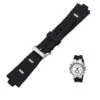 Rubber & Stainless Steel Strap for Bvlgari Diagono