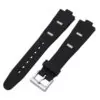 Rubber & Stainless Steel Strap for Bvlgari Diagono