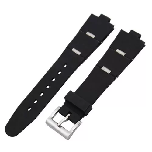 Rubber & Steel Integrated Strap for Bvlgari Diagono