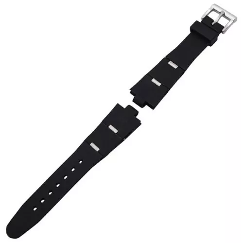 Rubber & Steel Integrated Strap for Bvlgari Diagono
