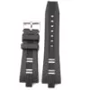 26mm-de-haute-qualit-bracelet-en-silicone-noir-pour-Bvlgari-montre-bracelet-tanche-plong-e-Montre Rubber & Stainless Steel Strap for Bvlgari Diagono 42mm