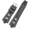BVL Rubber Diagono42 Rubber & Stainless Steel Strap for Bvlgari Diagono 42mm